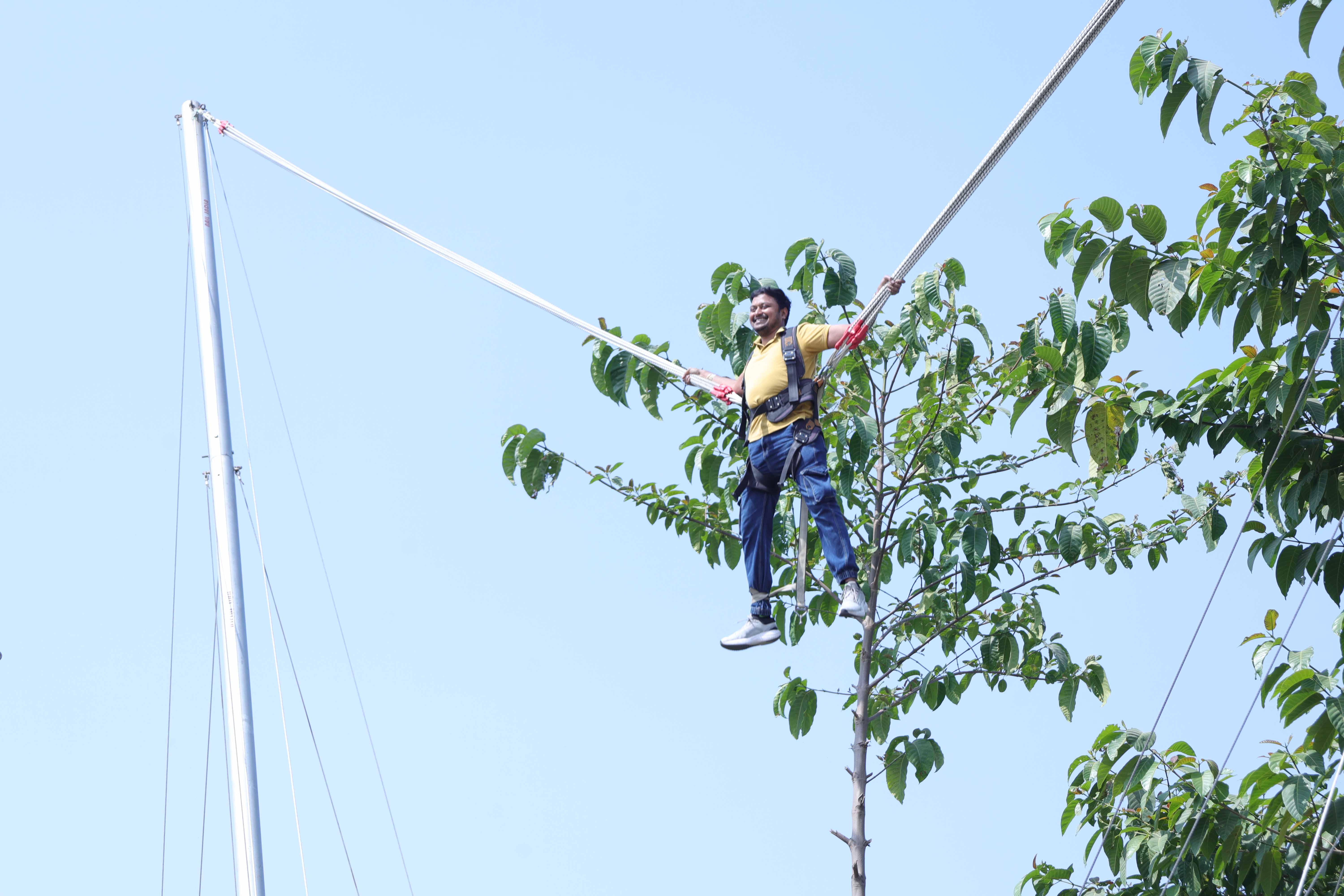 Rocket ejector ride at Sneh Resort In Pune